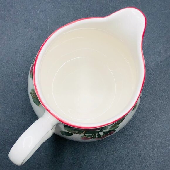 90s Nikko Tableware PRECIOUS Creamer Rose Bud Vintage Japan Floral Ironstone - Picture 5 of 10